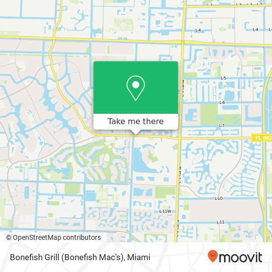 Bonefish Grill (Bonefish Mac's) map