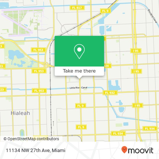 11134 NW 27th Ave map
