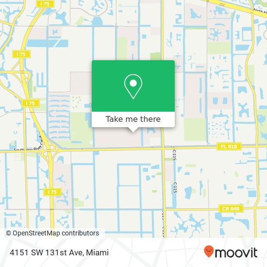 4151 SW 131st Ave map