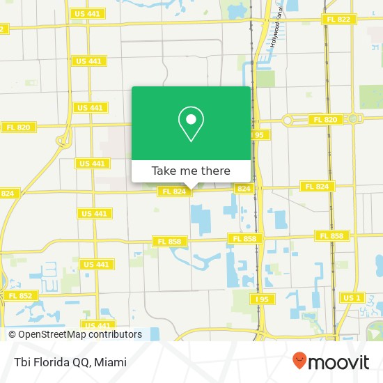 Tbi Florida QQ map