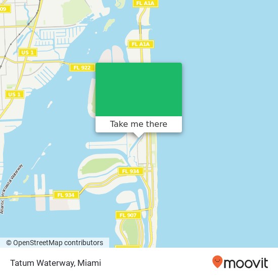 Tatum Waterway map