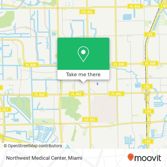 Northwest Medical Center map