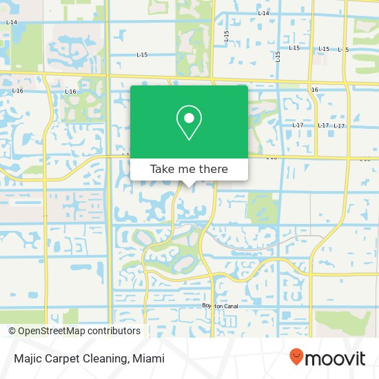 Majic Carpet Cleaning map