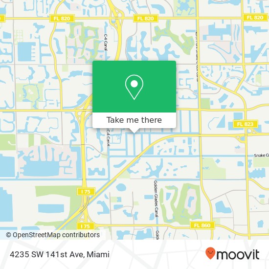 4235 SW 141st Ave map