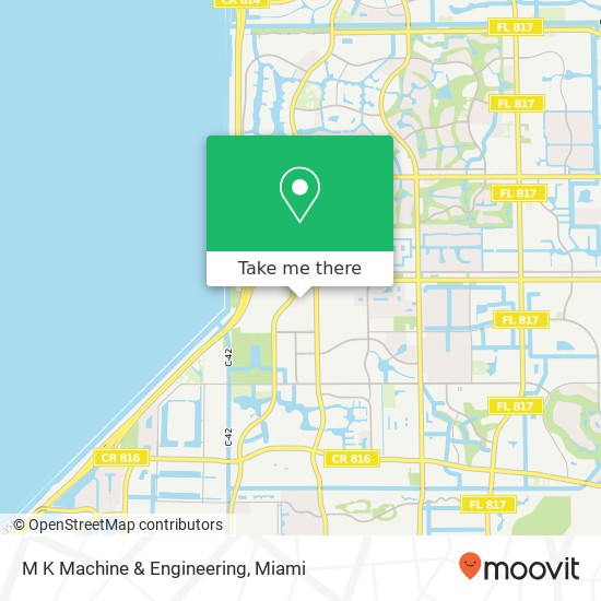M K Machine & Engineering map