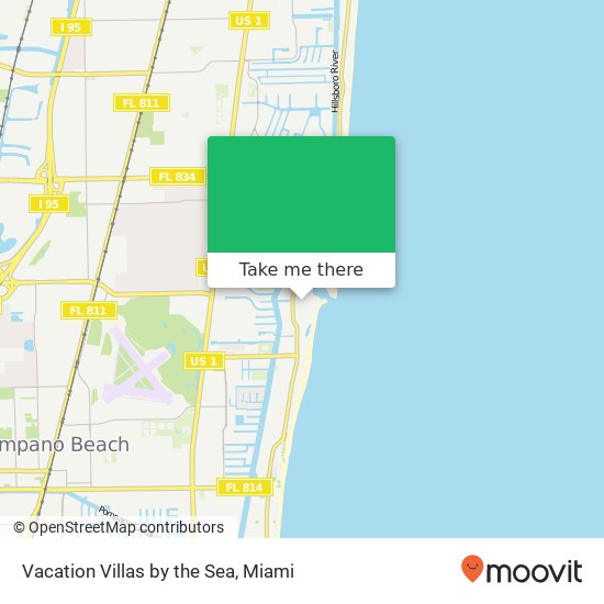 Vacation Villas by the Sea map