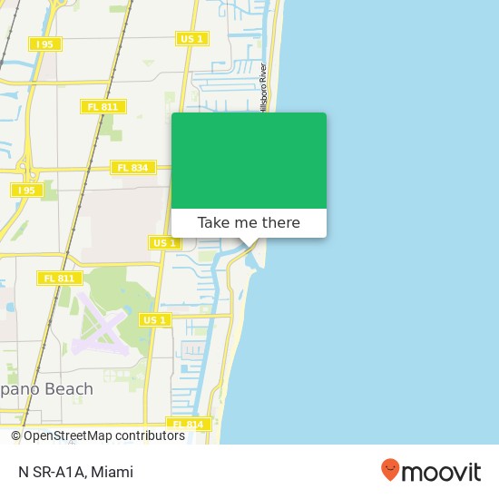 N SR-A1A map