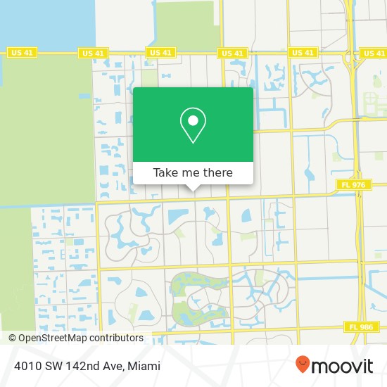 4010 SW 142nd Ave map