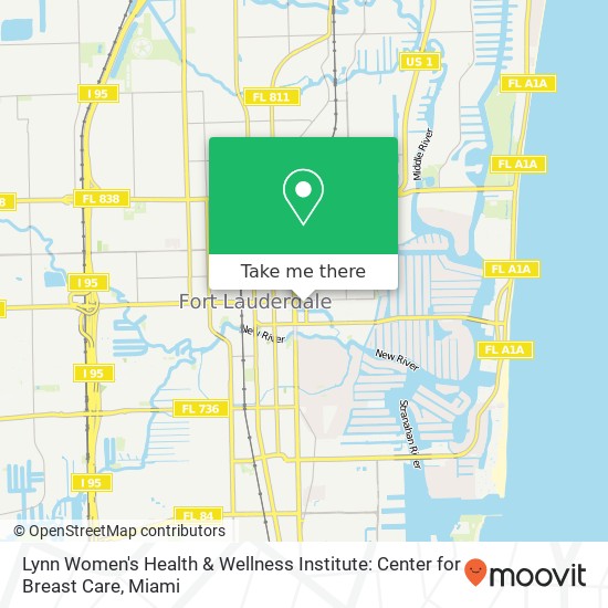 Lynn Women's Health & Wellness Institute: Center for Breast Care map