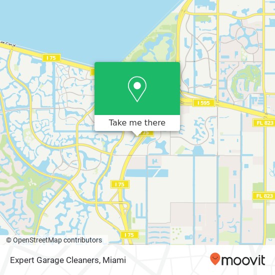 Expert Garage Cleaners map