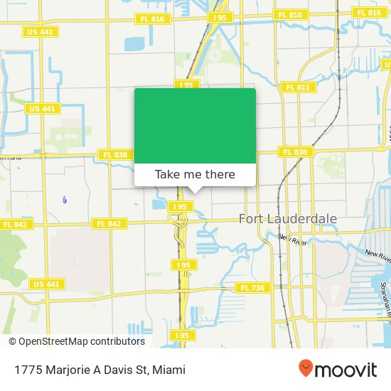 1775 Marjorie A Davis St map