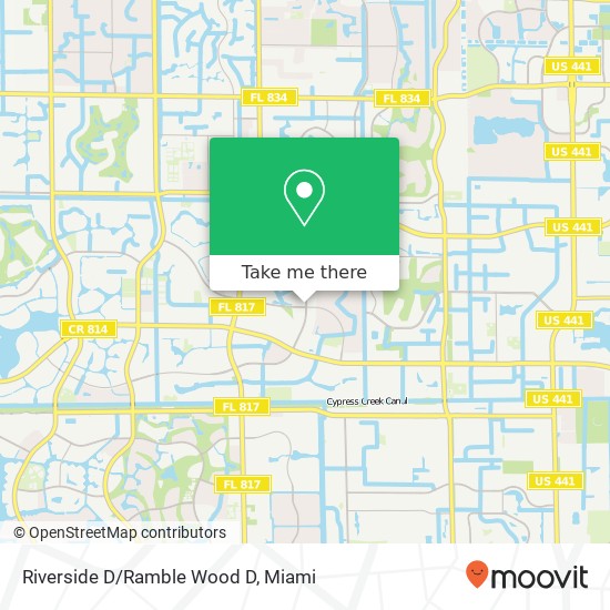 Riverside D/Ramble Wood D map