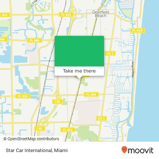 Mapa de Star Car International