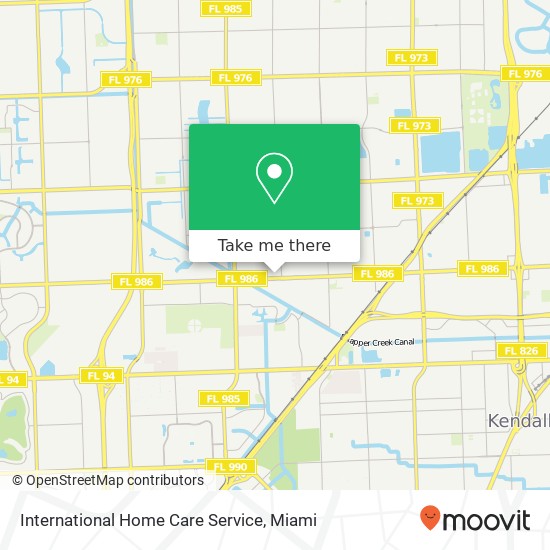 Mapa de International Home Care Service