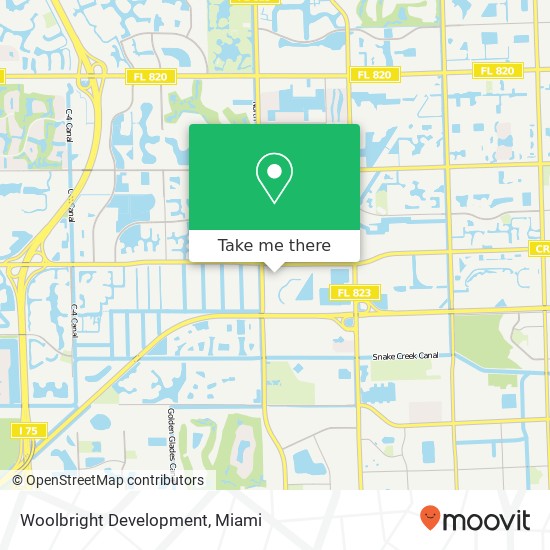 Woolbright Development map