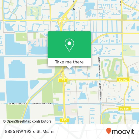 8886 NW 193rd St map