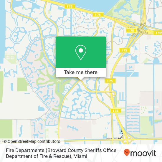 Fire Departments (Broward County Sheriffs Office Department of Fire & Rescue) map
