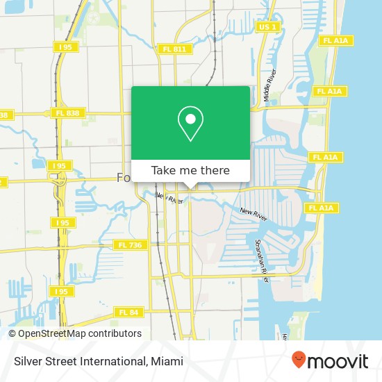 Mapa de Silver Street International