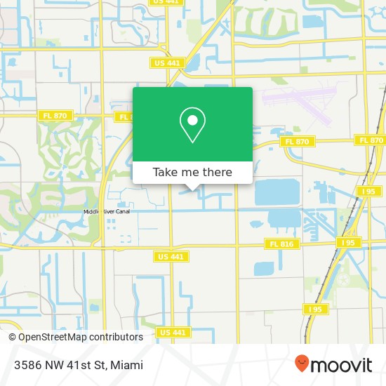 3586 NW 41st St map