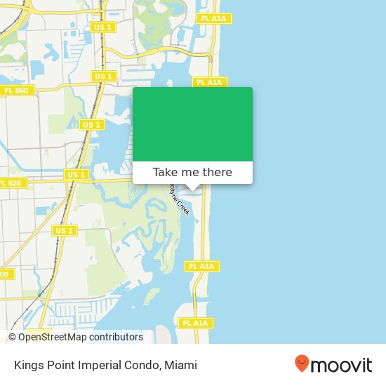 Kings Point Imperial Condo map