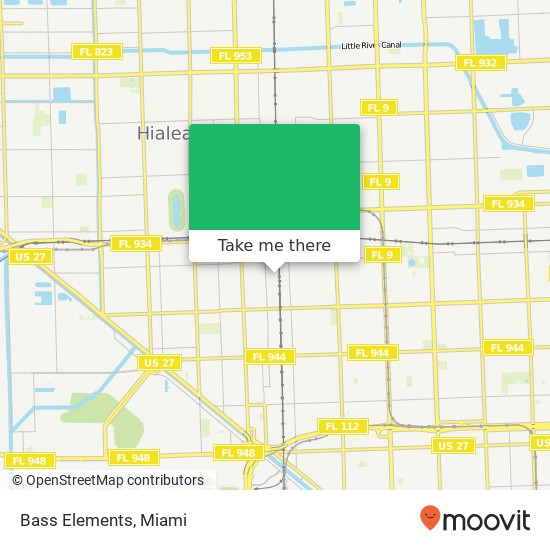 Bass Elements map