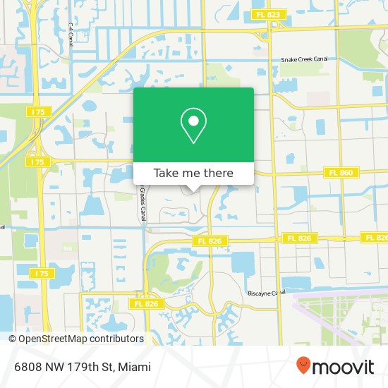 6808 NW 179th St map