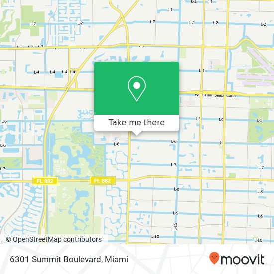 6301 Summit Boulevard map