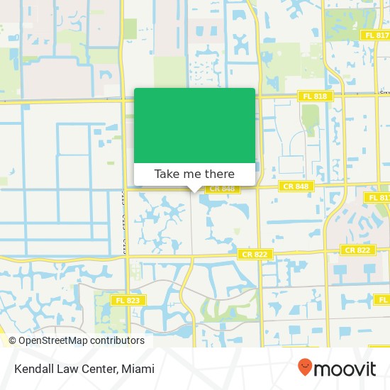 Mapa de Kendall Law Center