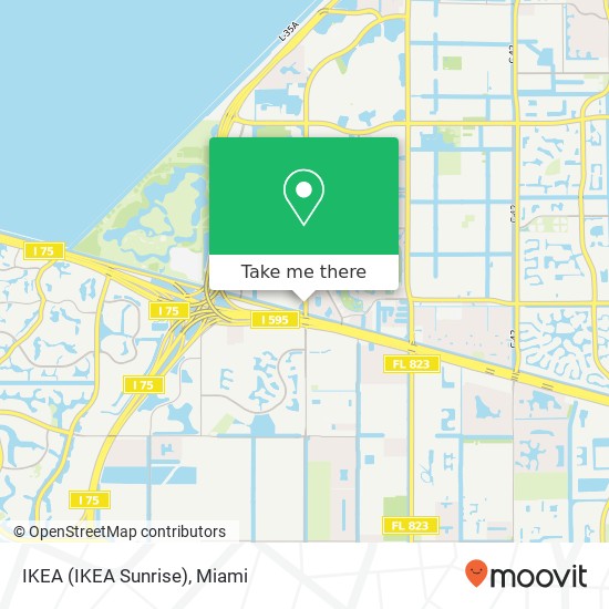 IKEA (IKEA Sunrise) map