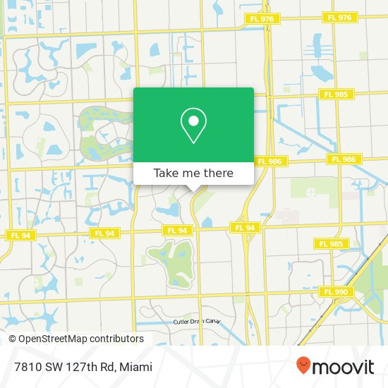 7810 SW 127th Rd map