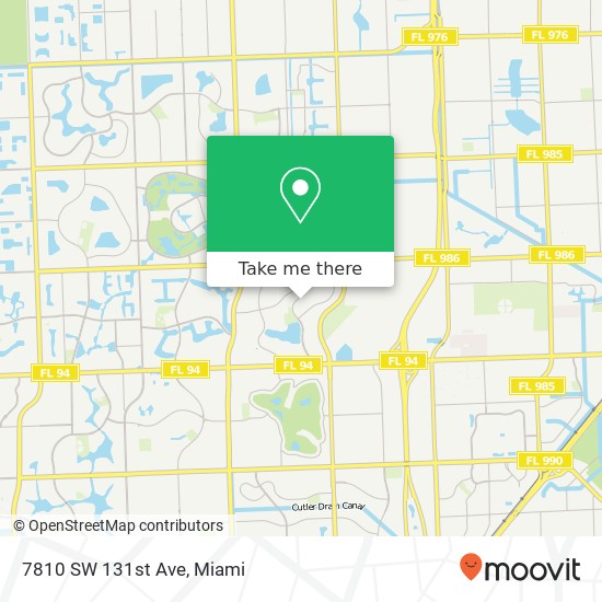 7810 SW 131st Ave map