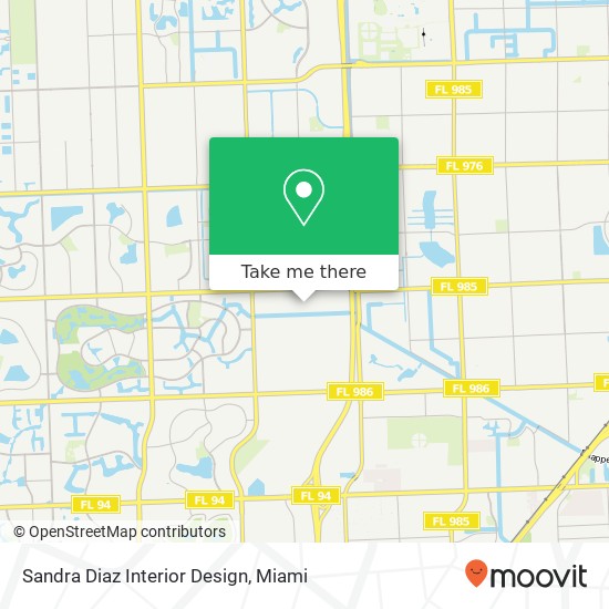 Sandra Diaz Interior Design map