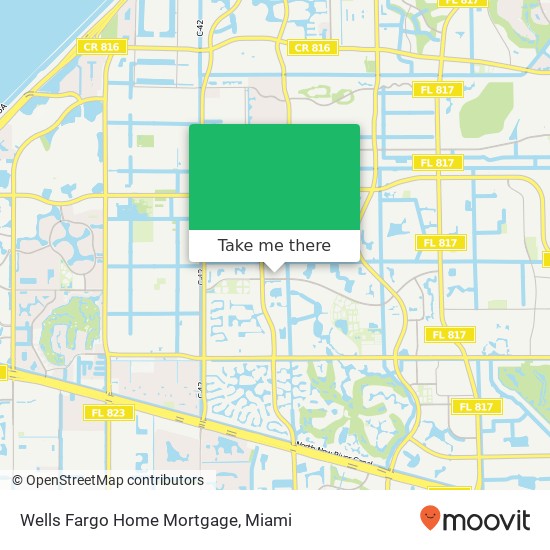 Wells Fargo Home Mortgage map