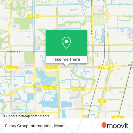 Cleary Group International map