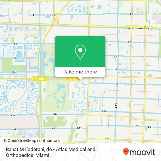 Mapa de Rahat M Faderani, do - Atlas Medical and Orthopedics