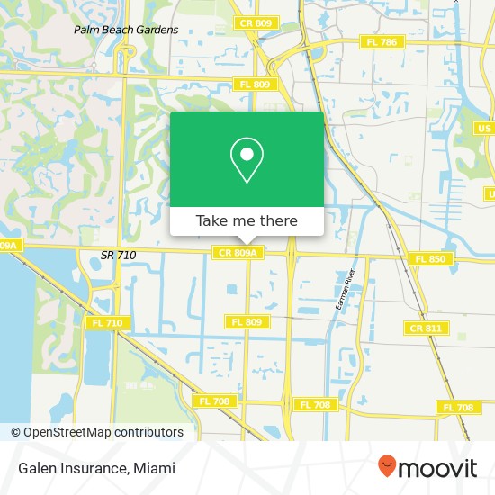 Galen Insurance map