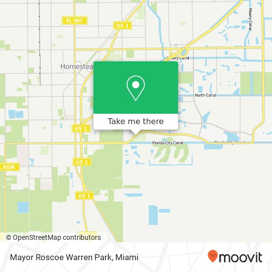 Mayor Roscoe Warren Park map