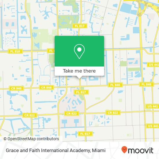 Grace and Faith International Academy map