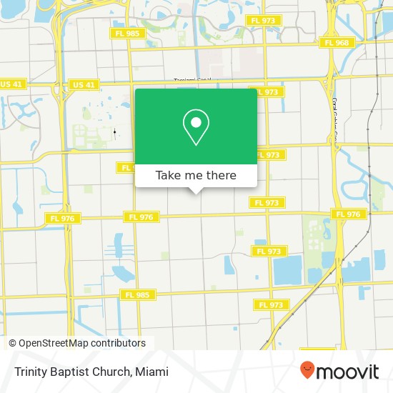 Mapa de Trinity Baptist Church