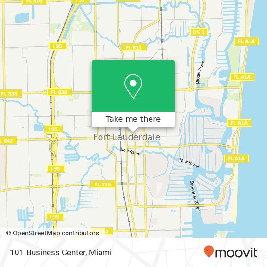 101 Business Center map