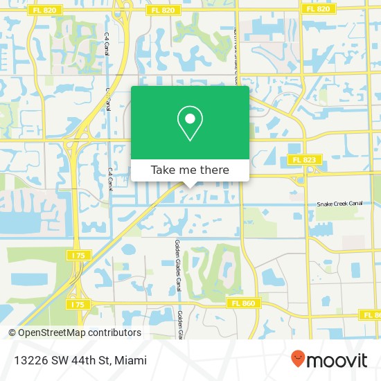 13226 SW 44th St map