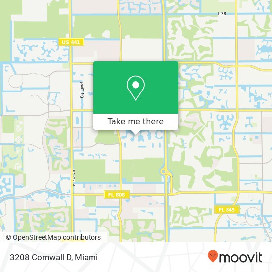 3208 Cornwall D map