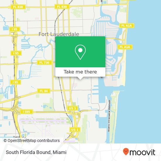 South Florida Bound map