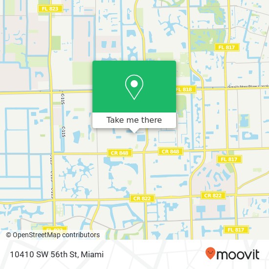 10410 SW 56th St map