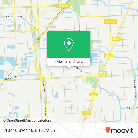 10410 SW 146th Ter map