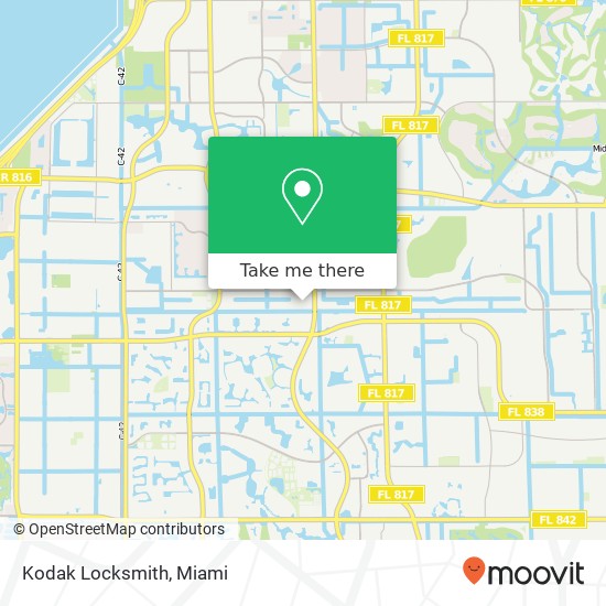 Mapa de Kodak Locksmith