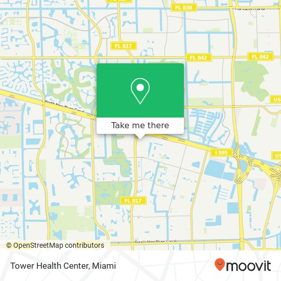 Tower Health Center map