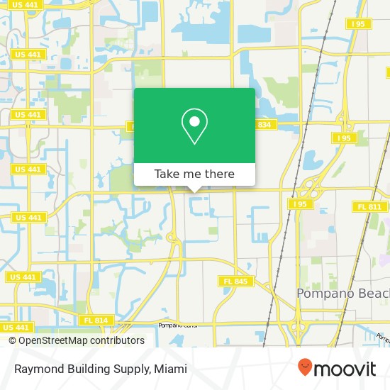 Raymond Building Supply map