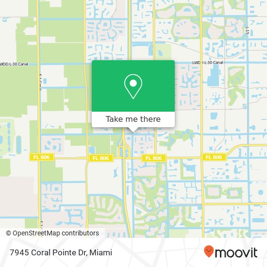 7945 Coral Pointe Dr map