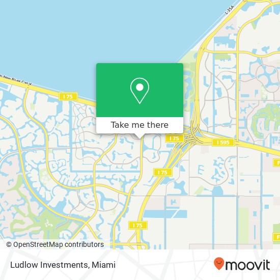 Ludlow Investments map